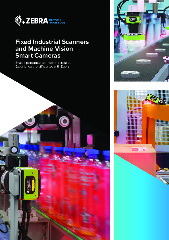 Fixed Industrial Scanners and Machine Vision Smart Cameras Brochure